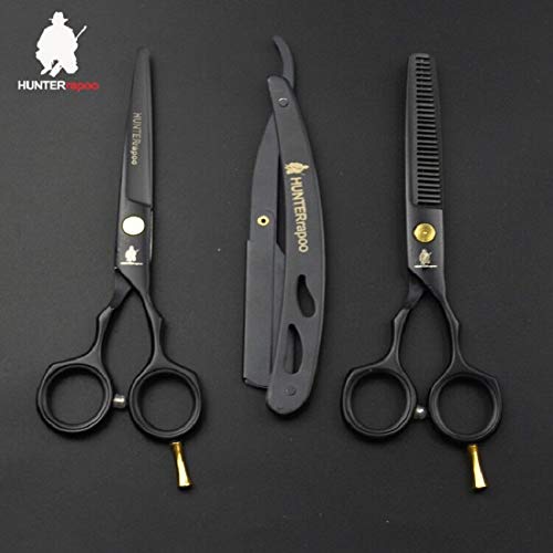 Amazon | [HUNTERrapoo] 5.5 インチ理髪はさみ プロ用 ヘアカット 美容